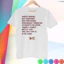 Knicks Film School T-Shirt Hardest Working Best Conditioned