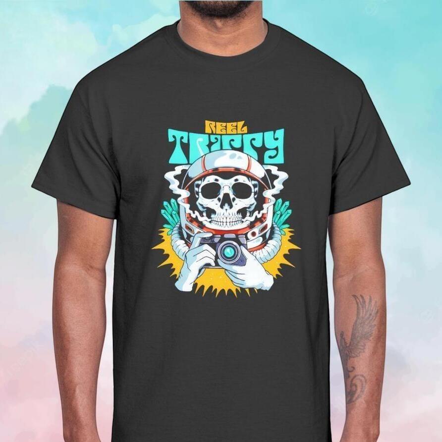 Reel Trippy Skull T-Shirt Reel Trippy Skull T-Shirt