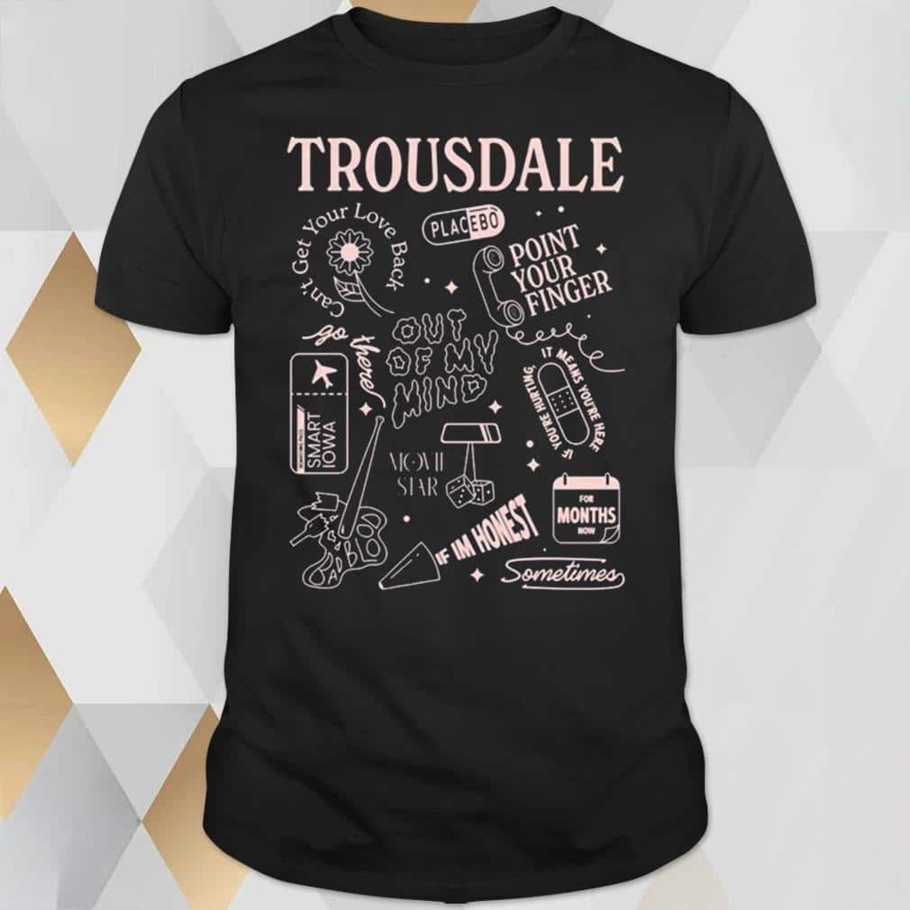 Trousdale T-Shirt Album Placebo Point Your Finger If Im Honest Trousdale T-Shirt Album Placebo Point Your Finger If Im Honest