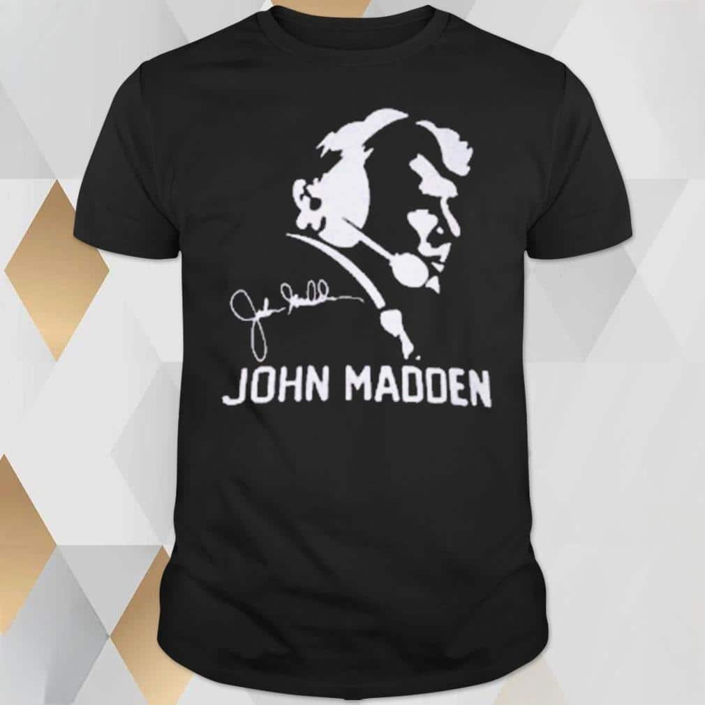 John Madden T-Shirt Signature John Madden T-Shirt Signature