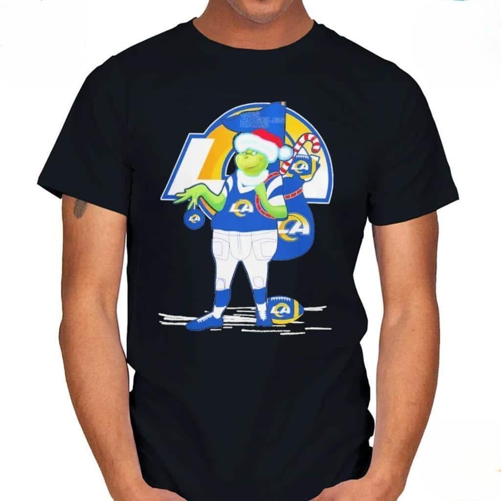 Funny Grinch NFL Los Angeles Rams T-Shirt Funny Grinch NFL Los Angeles Rams T-Shirt