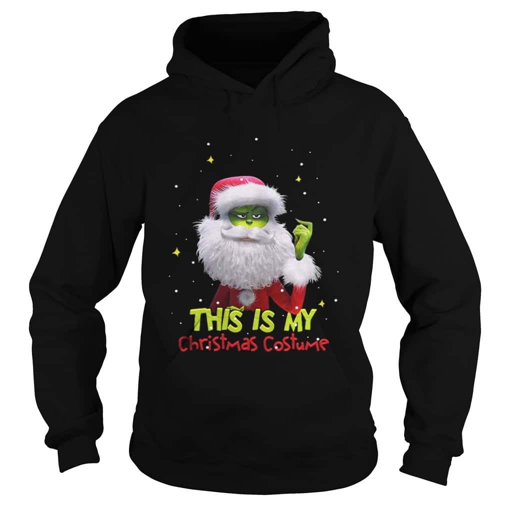 Grinch Santa This Is My Christmas Costume T-Shirt Grinch Santa This Is My Christmas Costume T-Shirt