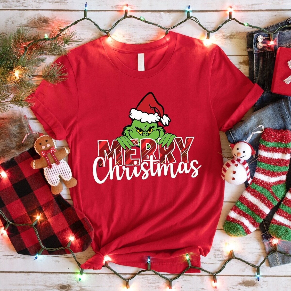 Grinch Merry Christmas T-Shirt Grinch Merry Christmas T-Shirt