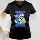 Funny Grinch They Hate Us Because They Ain&rsquo;t Us Chicago Cubs T-Shirt