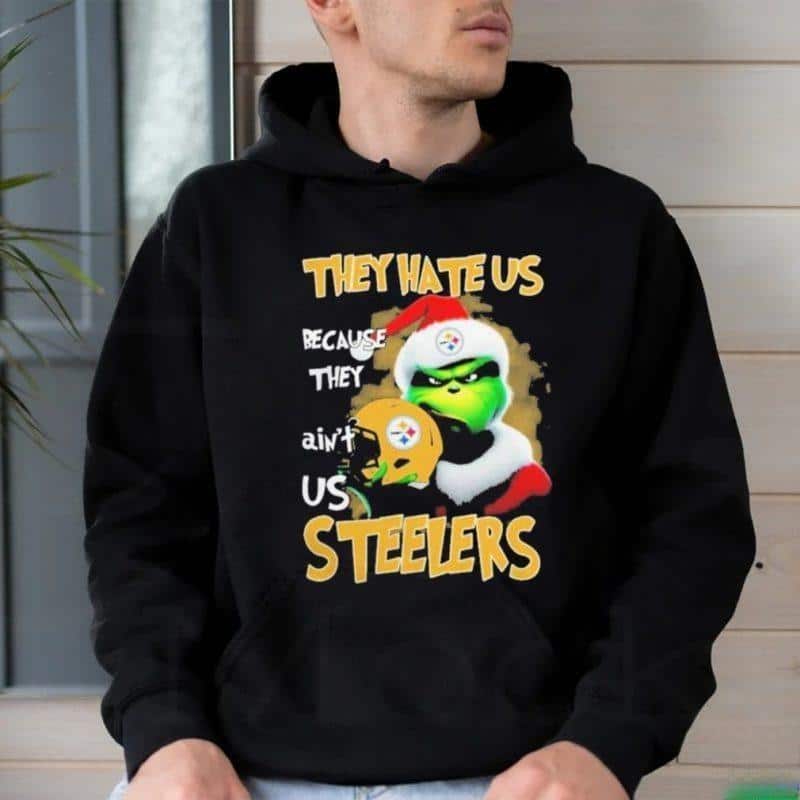 They Hate Us Because Ain't Us NFL Pittsburgh Steelers T-Shirt They Hate Us Because Ain't Us NFL Pittsburgh Steelers T-Shirt