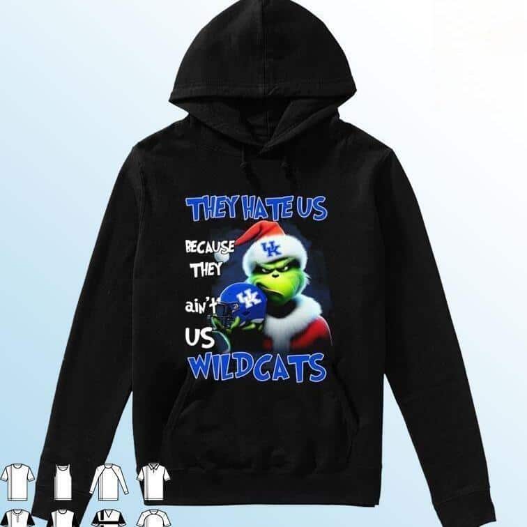 Funny Grinch They Hate Us Because Ain’t Us Kentucky Wildcats T-Shirt Funny Grinch They Hate Us Because Ain’t Us Kentucky Wildcats T-Shirt