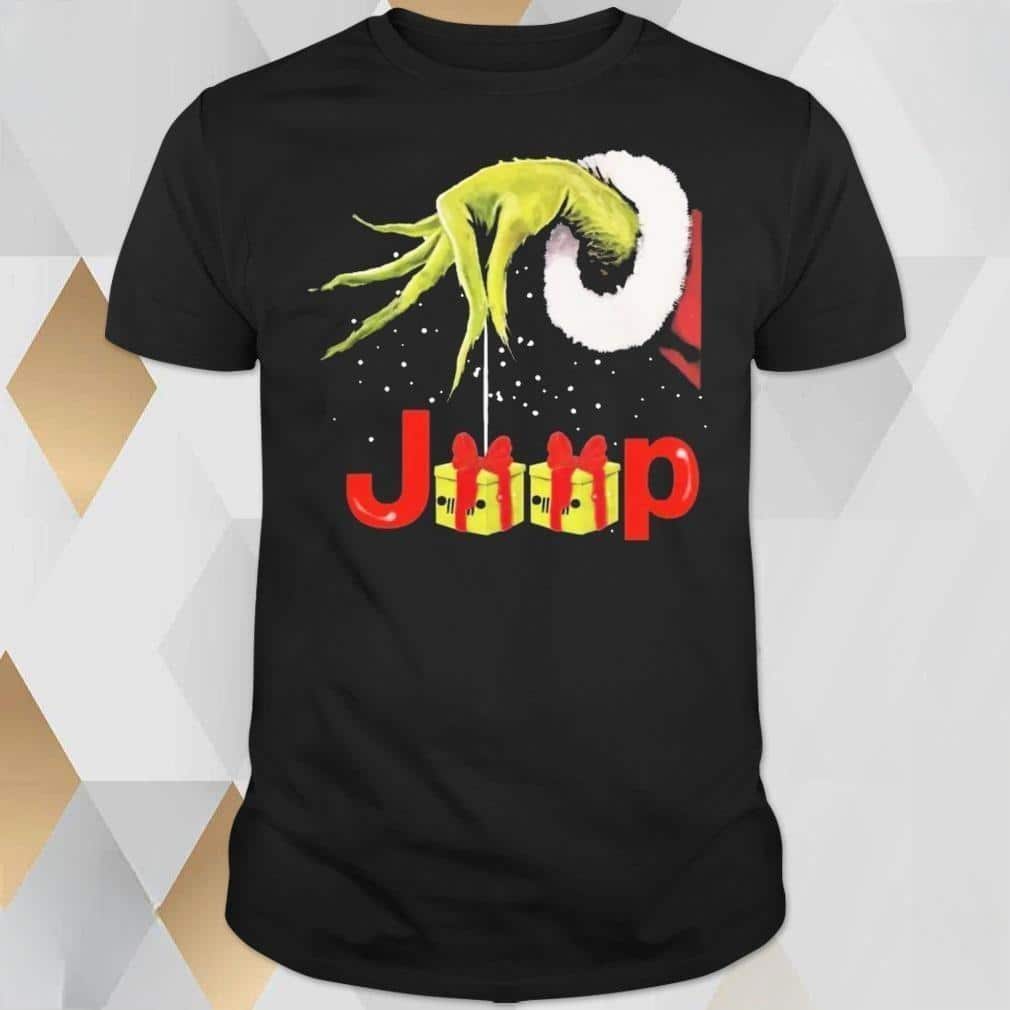 Grinch Jeep Merry Christmas T-Shirt Grinch Jeep Merry Christmas T-Shirt