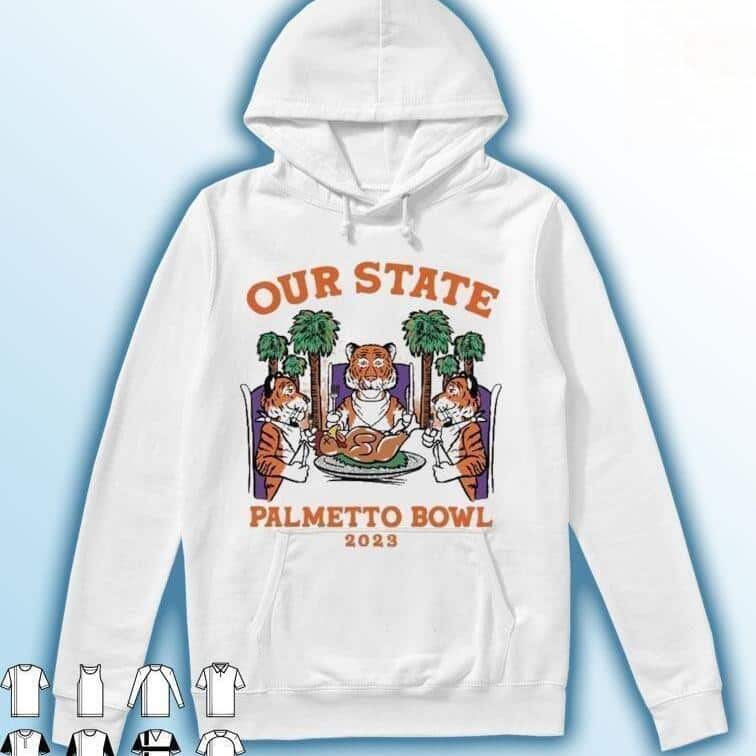 Clemson Tigers T-Shirt Our State Palmetto Bowl Clemson Tigers T-Shirt Our State Palmetto Bowl