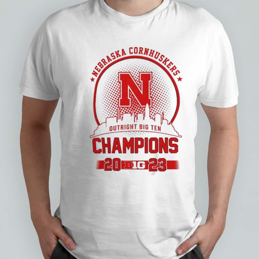 Nebraska Cornhuskers Outright Big Ten Champions T-Shirt