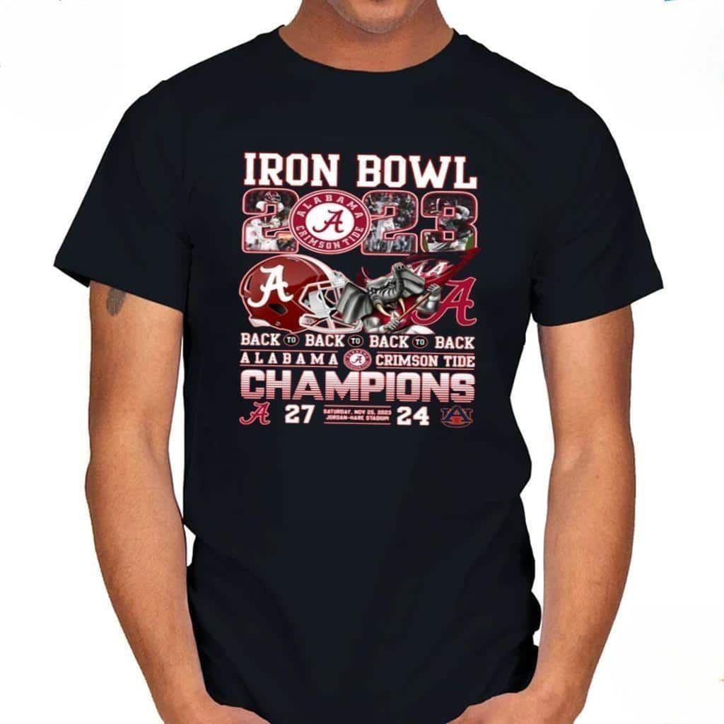 Alabama Crimson Tide T-Shirt Iron Bowl Alabama Crimson Tide T-Shirt Iron Bowl