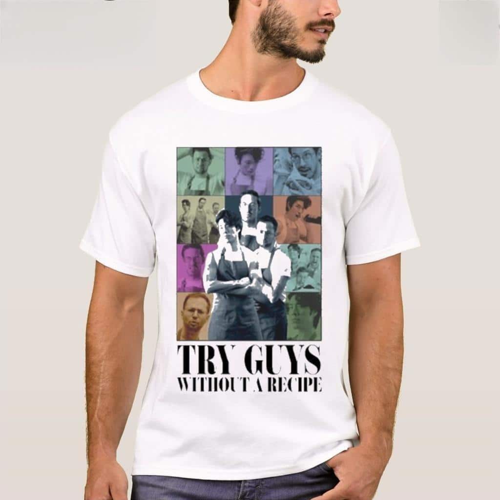 Try Guys Without A Recipe T-Shirt Try Guys Without A Recipe T-Shirt