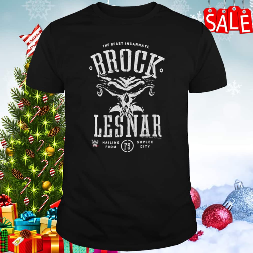 Brock Lesnar T-Shirt The Beast Incarnate Brock Lesnar T-Shirt The Beast Incarnate