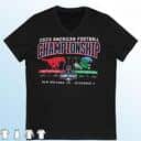 SMU Mustangs Vs Tulane Green Wave T-Shirt American Football Championship SMU Mustangs Vs Tulane Green Wave T-Shirt American Football Championship
