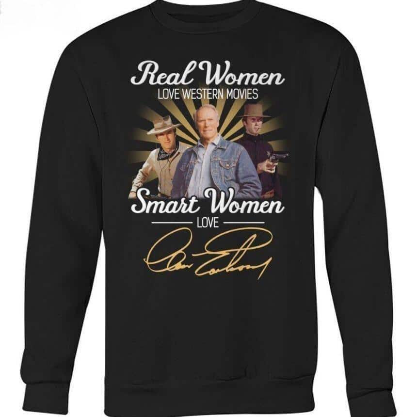 Real Women Love Western Movies T-Shirt Real Women Love Western Movies T-Shirt
