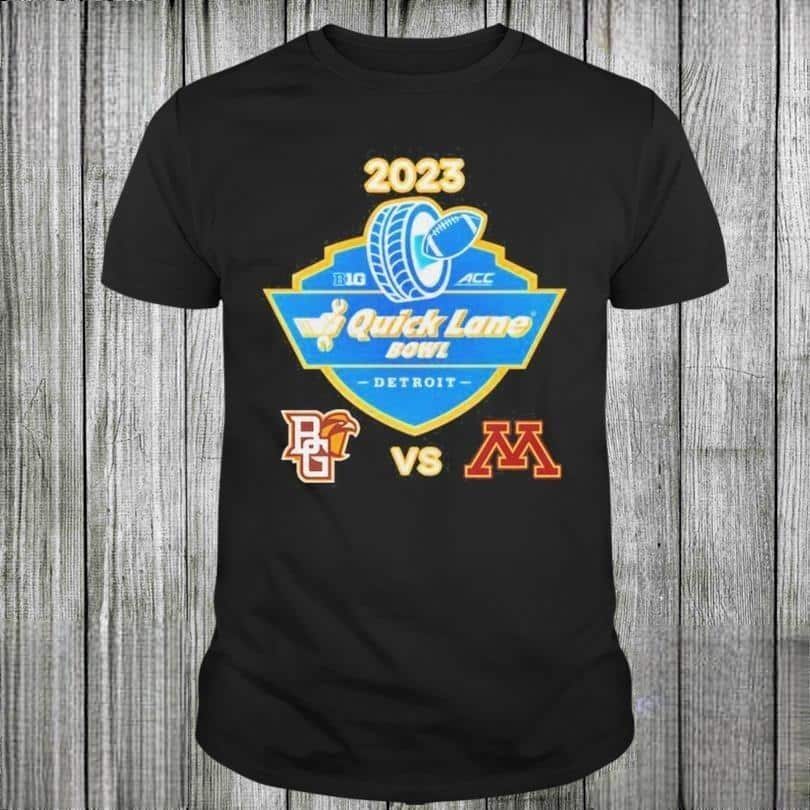 Minnesota Vs Bowling Green Falcons T-Shirt Quick Lane Bowl