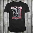 Alabama Crimson Tide T-Shirt Sec Football Conference Champions Alabama Crimson Tide T-Shirt Sec Football Conference Champions