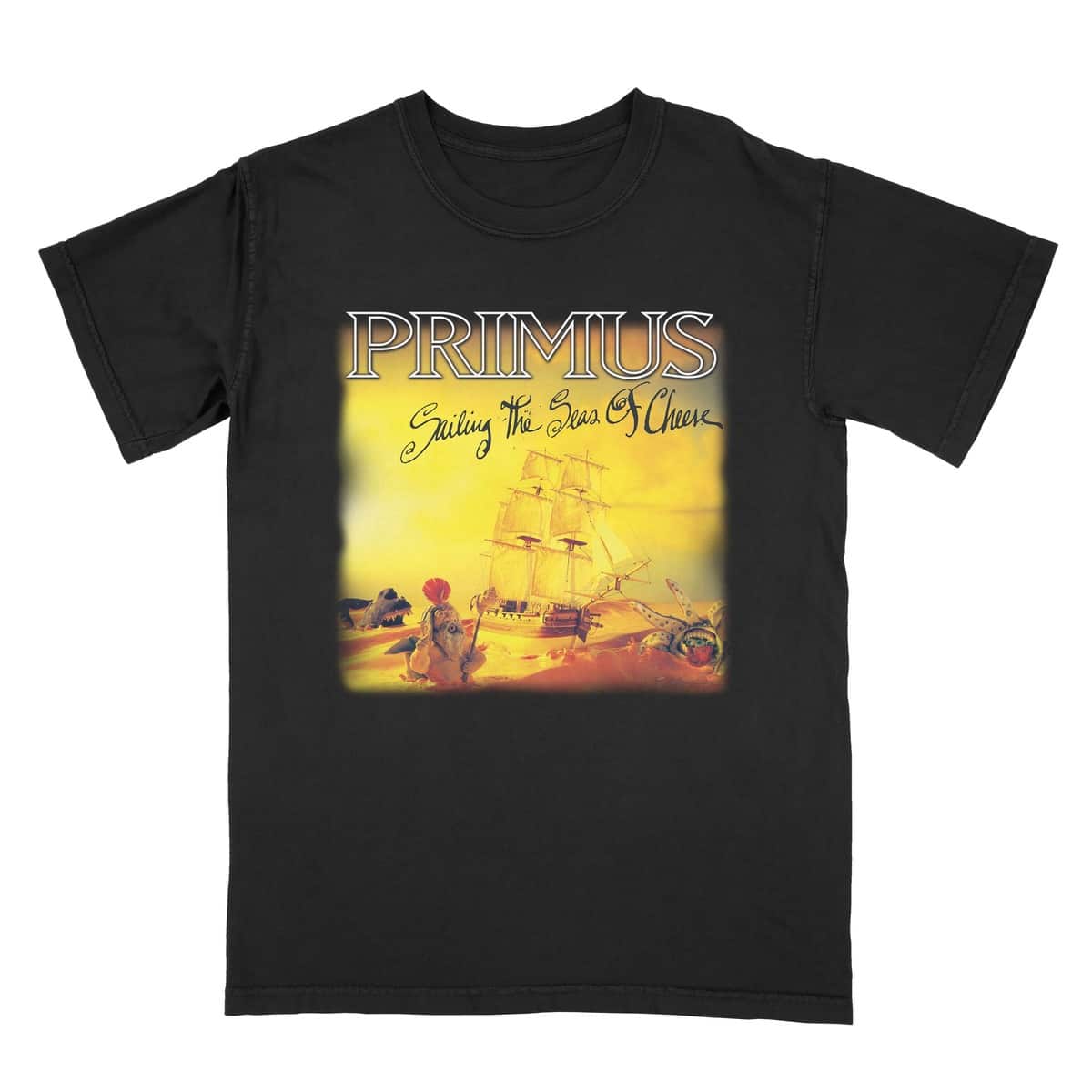 Vintage Primus Sailing The Seas Of Cheese T-Shirt Vintage Primus Sailing The Seas Of Cheese T-Shirt