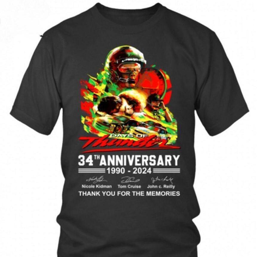 Days Of Thunder 34th Anniversary Thank You For The Memories T-Shirt Days Of Thunder 34th Anniversary Thank You For The Memories T-Shirt