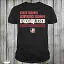 Florida State Seminoles T-Shirt State Conference Champs Florida State Seminoles T-Shirt State Conference Champs