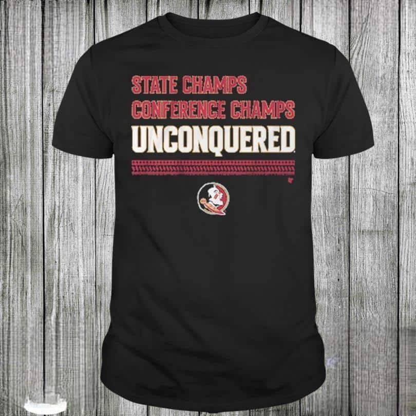 Florida State Seminoles T-Shirt State Conference Champs Florida State Seminoles T-Shirt State Conference Champs