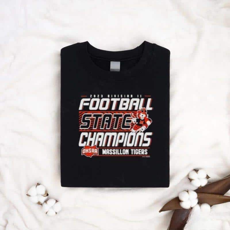 Massillon Tigers T-Shirt OHSAA Division II Football State Champions