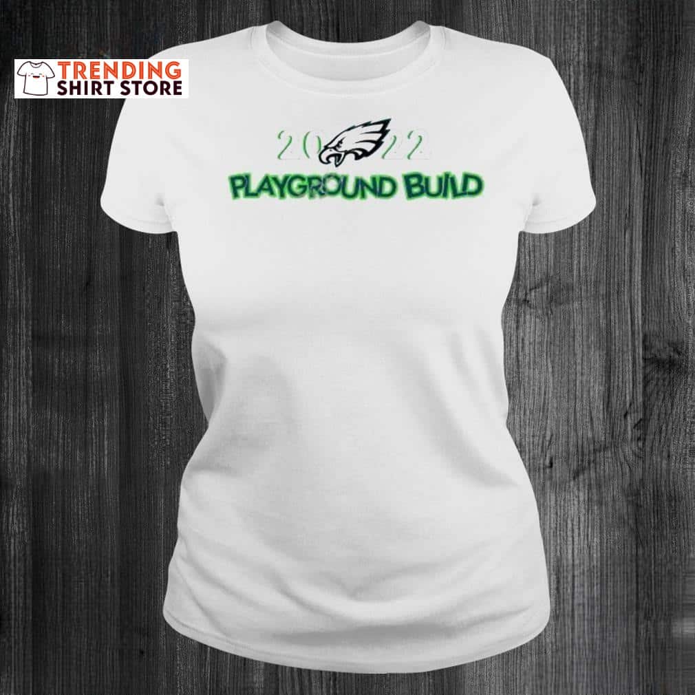 Philadelphia Eagles Jason Kelce T-Shirt Playground Build Philadelphia Eagles Jason Kelce T-Shirt Playground Build