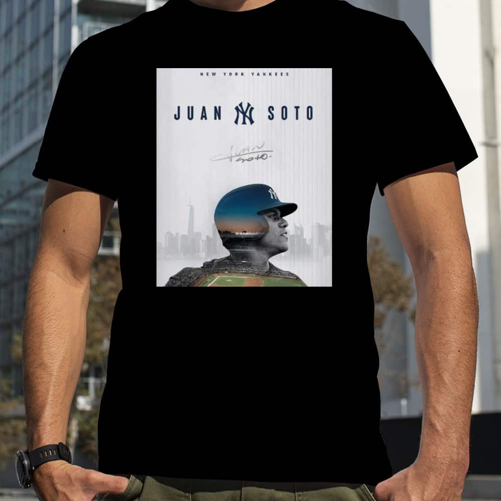 Vintage Juan Soto New York Yankees T-Shirt Vintage Juan Soto New York Yankees T-Shirt