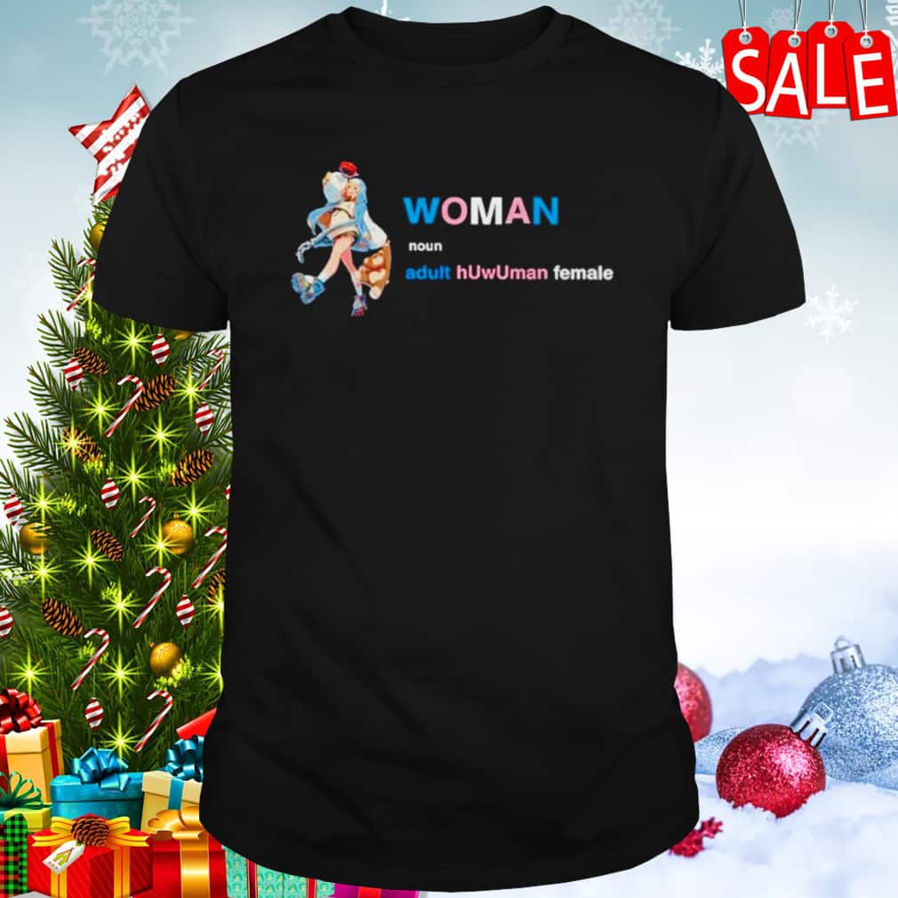 Woman Definition Noun Adult Huwuman Female T-Shirt Woman Definition Noun Adult Huwuman Female T-Shirt