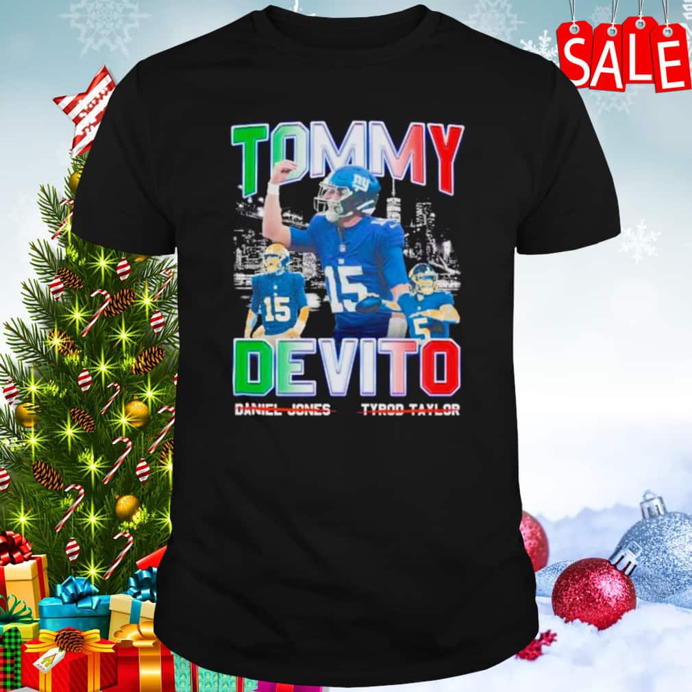 Tommy Devito New York Giants T-Shirt Tommy Devito New York Giants T-Shirt