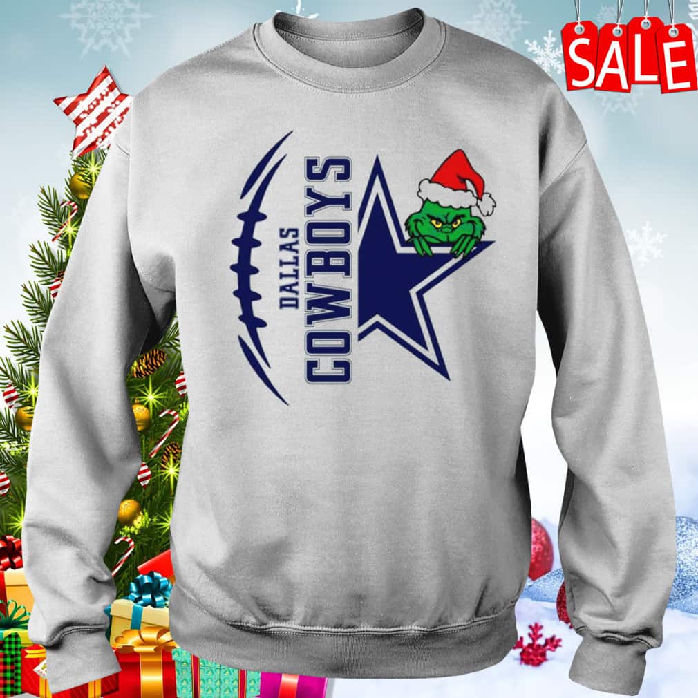 Funny Grinch NFL Dallas Cowboys T-Shirt Funny Grinch NFL Dallas Cowboys T-Shirt