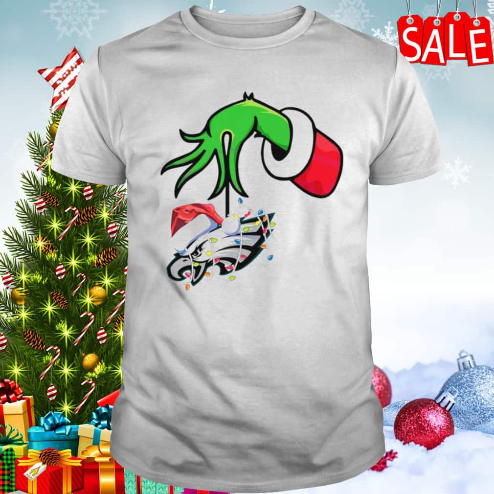 Grinch Philadelphia Eagles T-Shirt Grinch Philadelphia Eagles T-Shirt