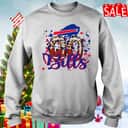 NFL Buffalo Bills T-Shirt Leopard Pattern NFL Buffalo Bills T-Shirt Leopard Pattern