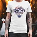 NHL Edmonton Oilers T-Shirt Leopard Pattern NHL Edmonton Oilers T-Shirt Leopard Pattern