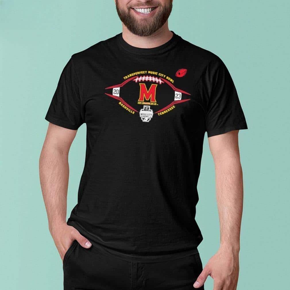 Maryland Terrapins Transperfect Music City Bowl T-Shirt Maryland Terrapins Transperfect Music City Bowl T-Shirt