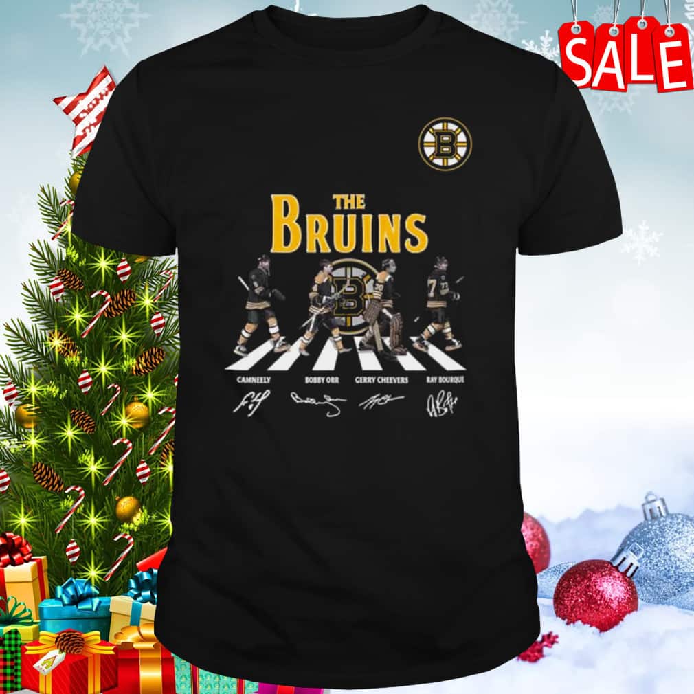 NHL Boston Bruins T-Shirt Abbey Road NHL Boston Bruins T-Shirt Abbey Road