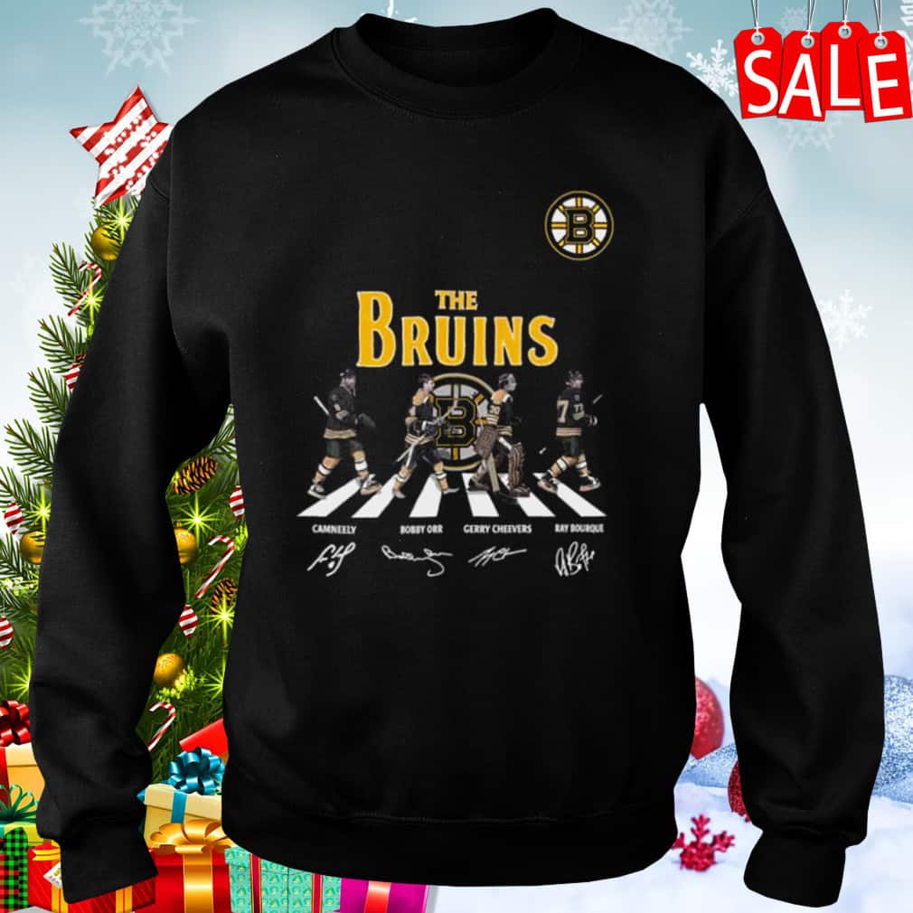 NHL Boston Bruins T-Shirt Abbey Road NHL Boston Bruins T-Shirt Abbey Road