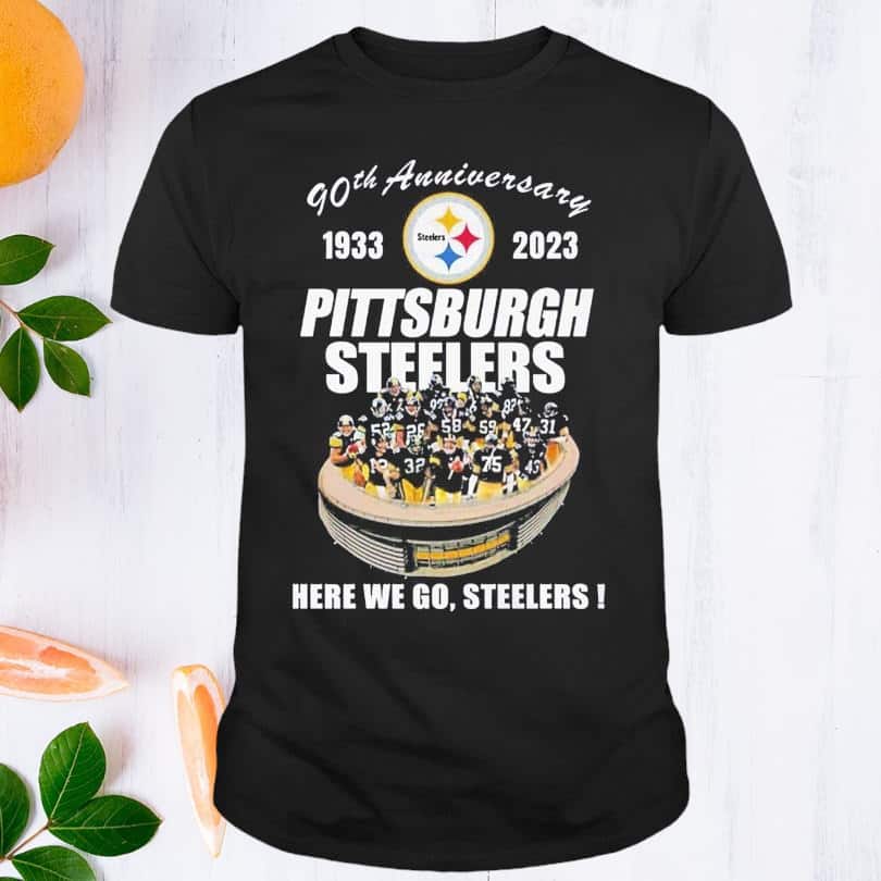 Pittsburgh Steelers T-Shirt Here We Go Steelers