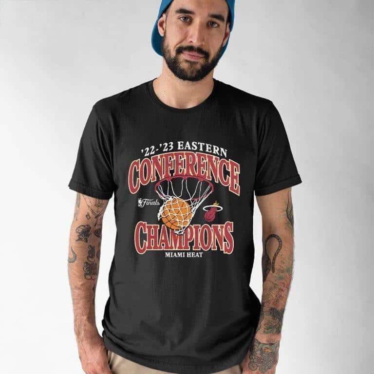 NBA Miami Heat T-Shirt Eastern Conference Champions NBA Miami Heat T-Shirt Eastern Conference Champions