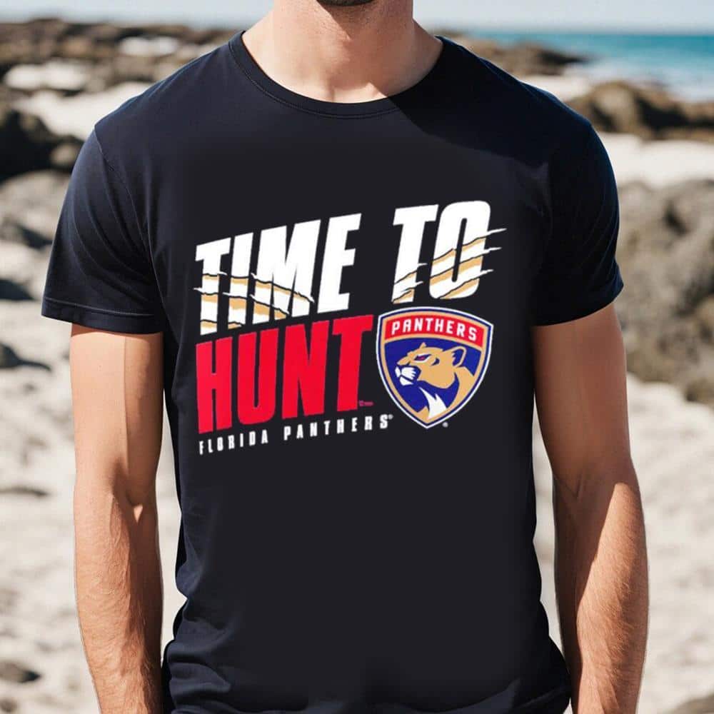 NHL Florida Panthers T-Shirt Time To Hunt