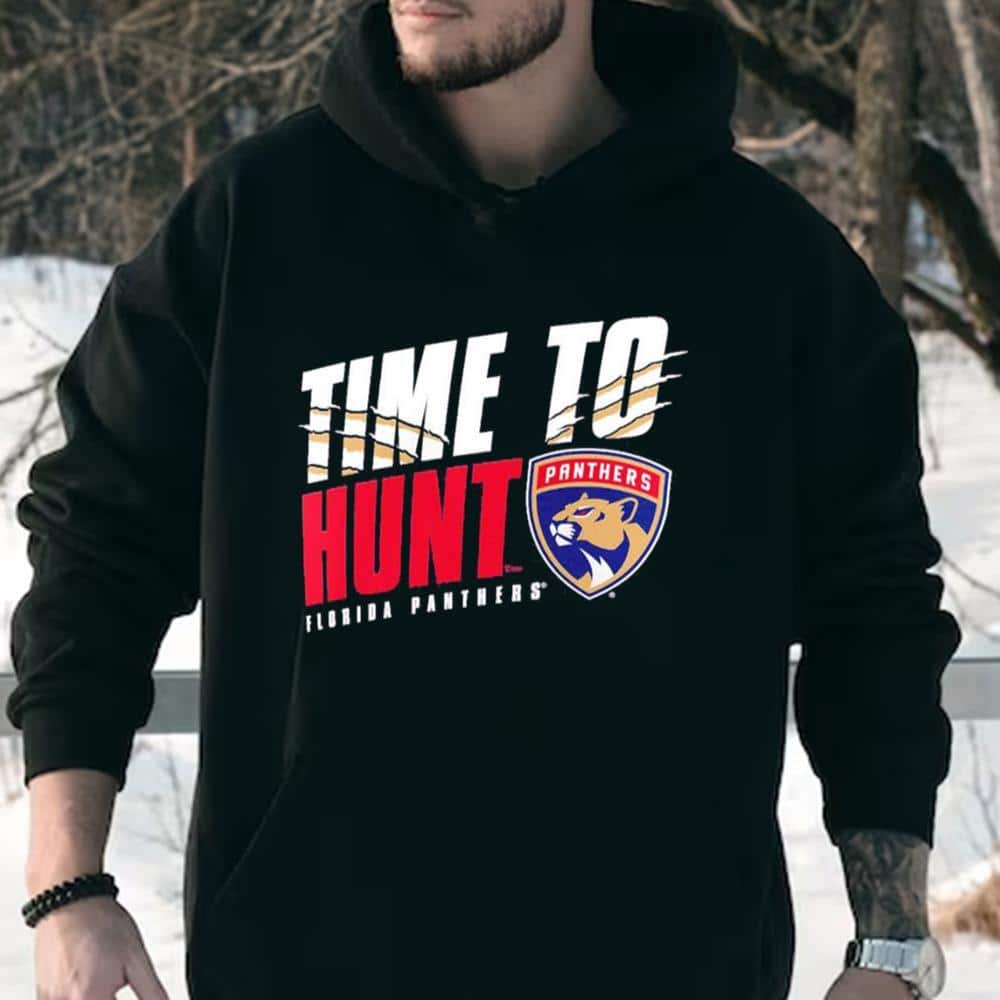 NHL Florida Panthers T-Shirt Time To Hunt NHL Florida Panthers T-Shirt Time To Hunt