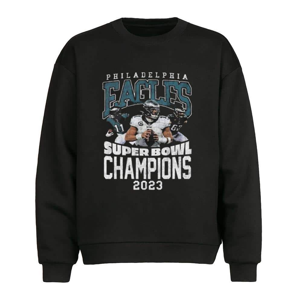 NFL Philadelphiea Eagles T-Shirt Super Bowl Lvii Champions NFL Philadelphiea Eagles T-Shirt Super Bowl Lvii Champions