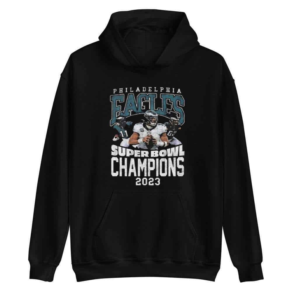 NFL Philadelphiea Eagles T-Shirt Super Bowl Lvii Champions NFL Philadelphiea Eagles T-Shirt Super Bowl Lvii Champions