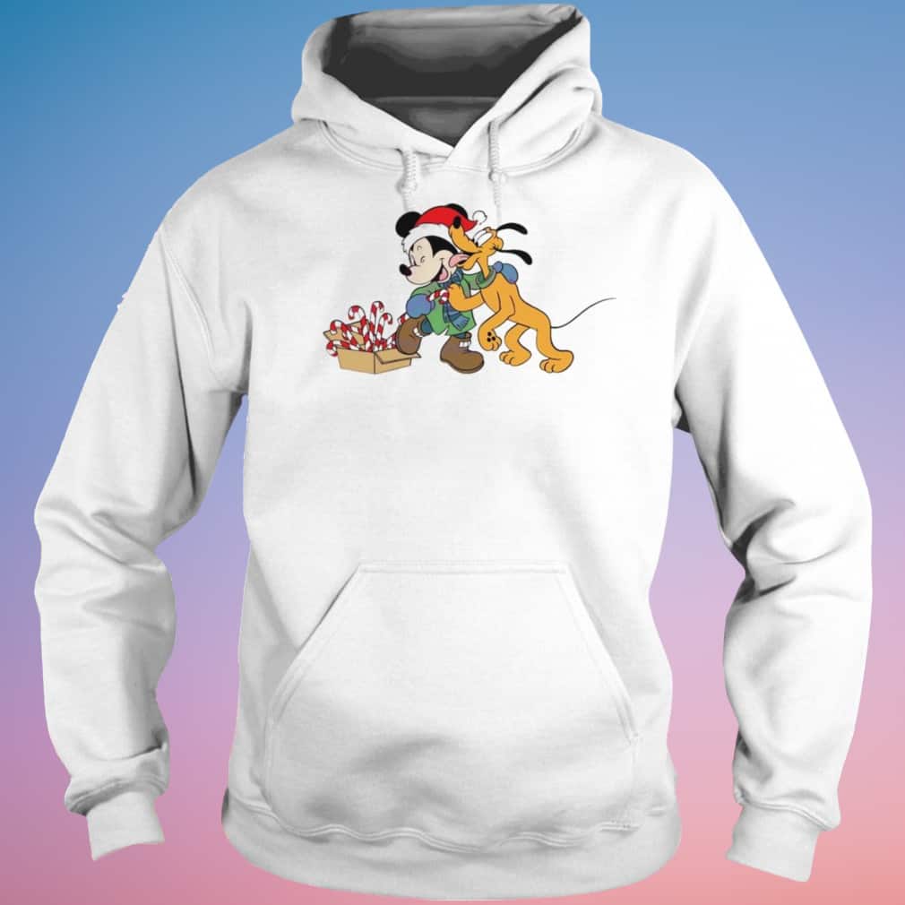 Cool Disney Pluto And Mickey T-Shirt Cool Disney Pluto And Mickey T-Shirt