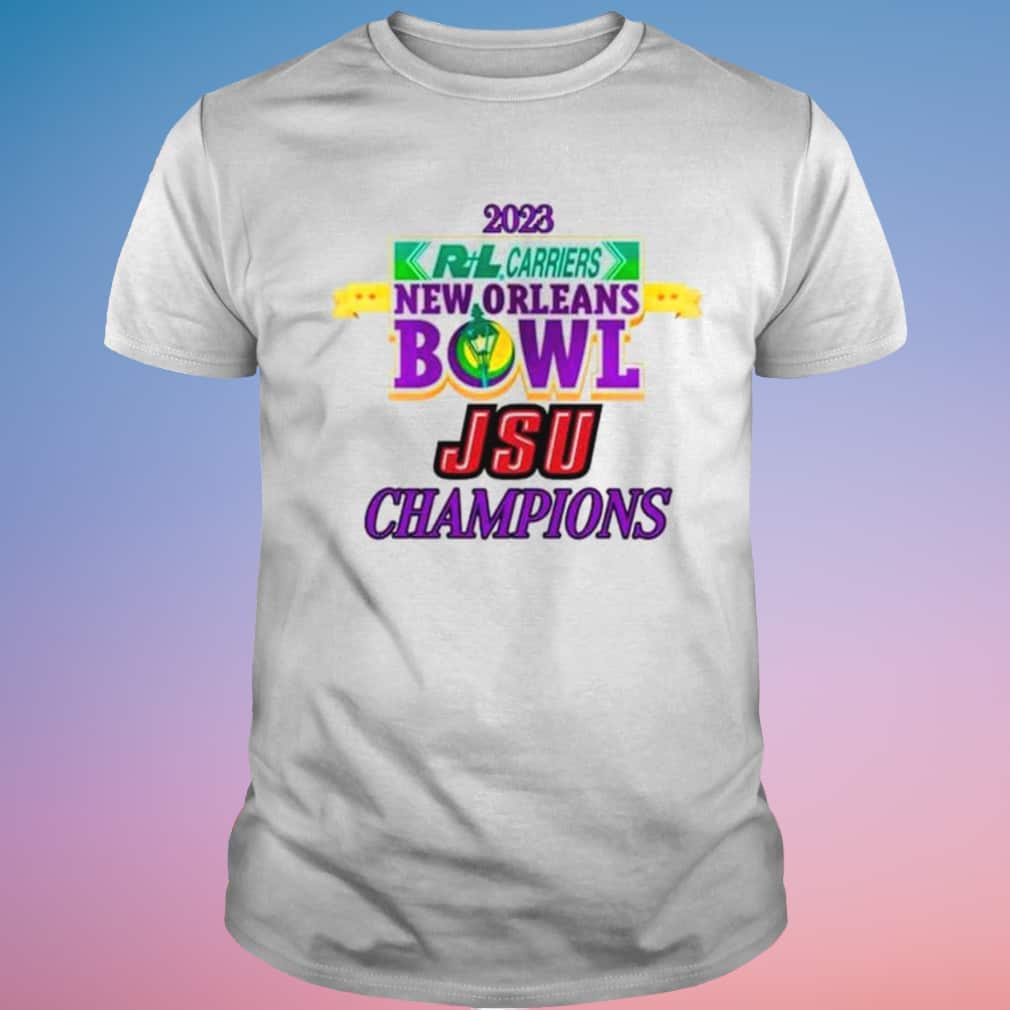 New Orleans Bowl JSU Champions T-Shirt New Orleans Bowl JSU Champions T-Shirt