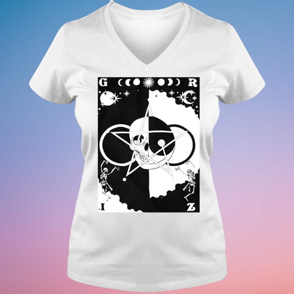 Griz Half Dead Skull T-Shirt Griz Half Dead Skull T-Shirt