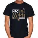 San Francisco 49ers T-Shirt NFC West Division Champions Conquer San Francisco 49ers T-Shirt NFC West Division Champions Conquer