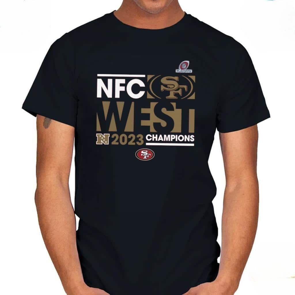 San Francisco 49ers T-Shirt NFC West Division Champions Conquer