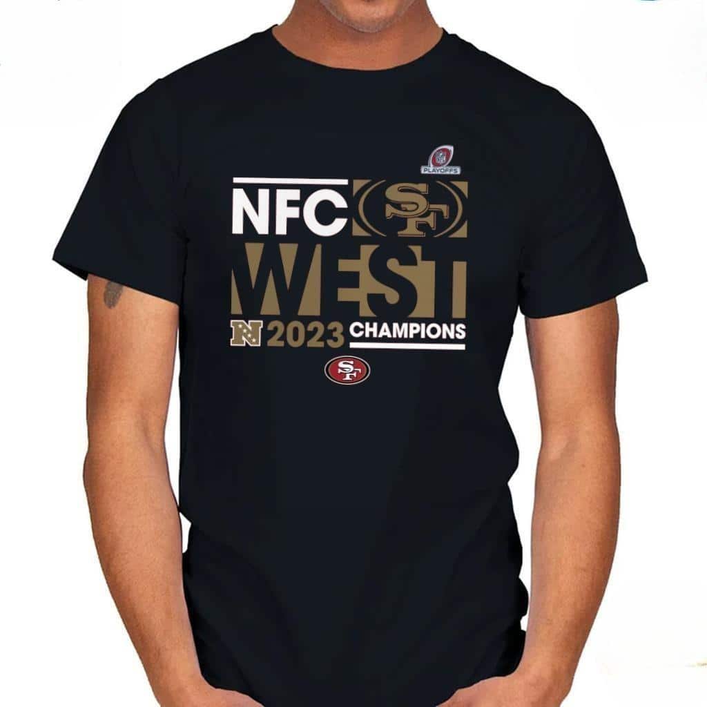 San Francisco 49ers T-Shirt NFC West Division Champions Conquer San Francisco 49ers T-Shirt NFC West Division Champions Conquer