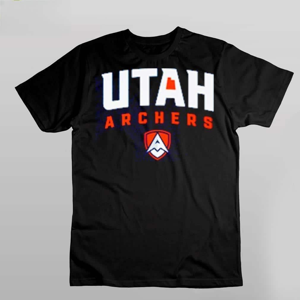 Utah Archers Wordmark Powerblend T-Shirt Utah Archers Wordmark Powerblend T-Shirt