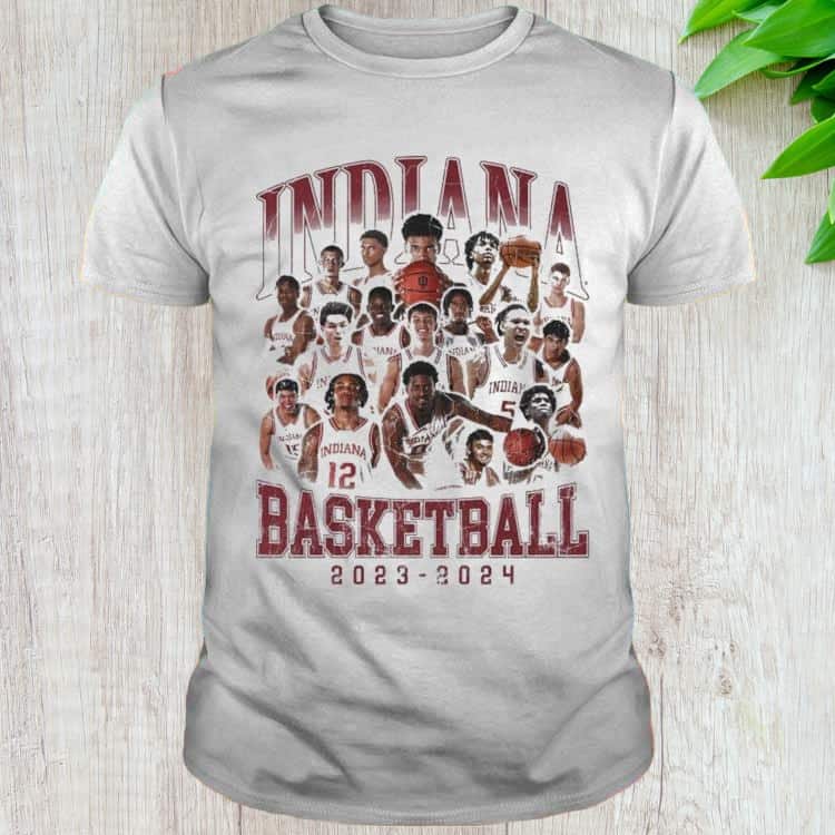 Indiana University Basketball T-Shirt Indiana University Basketball T-Shirt
